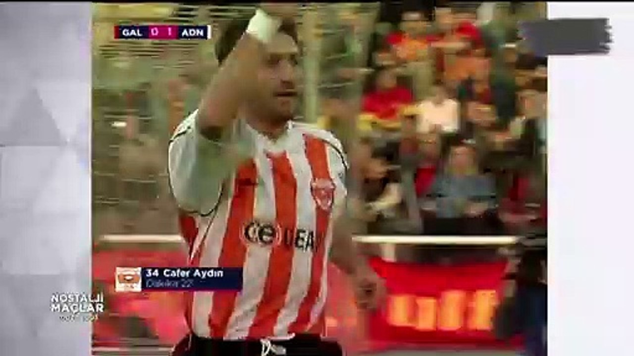 Galatasaray 2-2 Adanaspor [HD] 27.04.2003 - 2002-2003 Turkish Super League Matchday 29