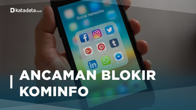 Siapa Raksasa Teknologi Terancam Diblokir Pertama oleh Kominfo? | Katadata Indonesia