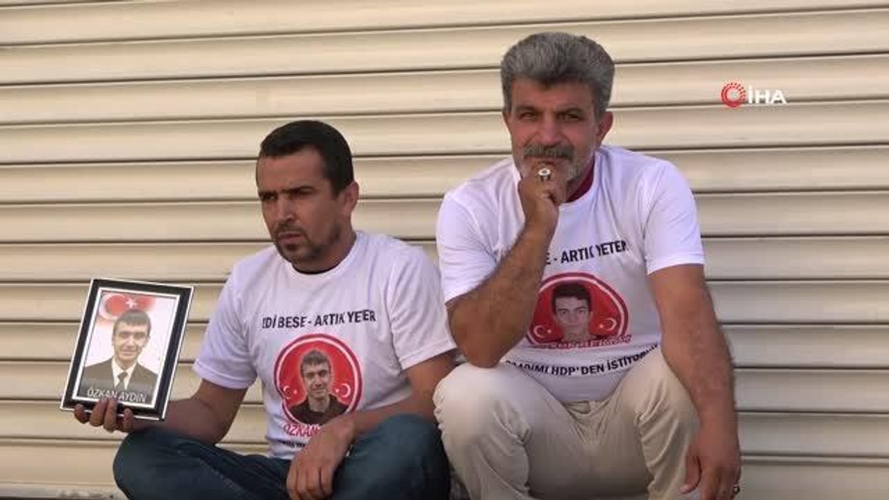 Evlat nöbetinde olan baba Begdaş: "Oğlumu almadan HDP'nin yakasını bırakmayacağım. Ne bu dünyada, ne de öbür dünyada"