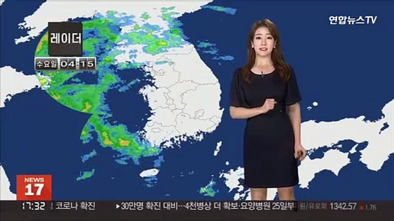 [날씨] 밤부터 전국 장맛비…내일 출근길 남해안 집중호우