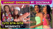 Shivangi Joshi & Jannat Zubair Most Funny 'Sita-Gita' Moments, Captures By Sriti Jha | KKK12