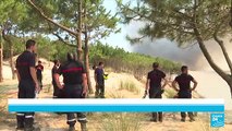 Incendies en Gironde : plus de 20 000 hectares de forêt brûlés en une semaine