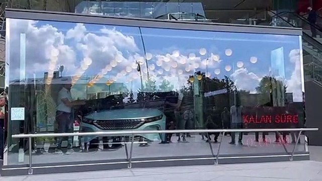Yerli otomobil TOGG İstanbul'da görücüye çıktı
