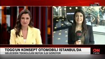 Togg'un konsept otomobili İstanbul'da