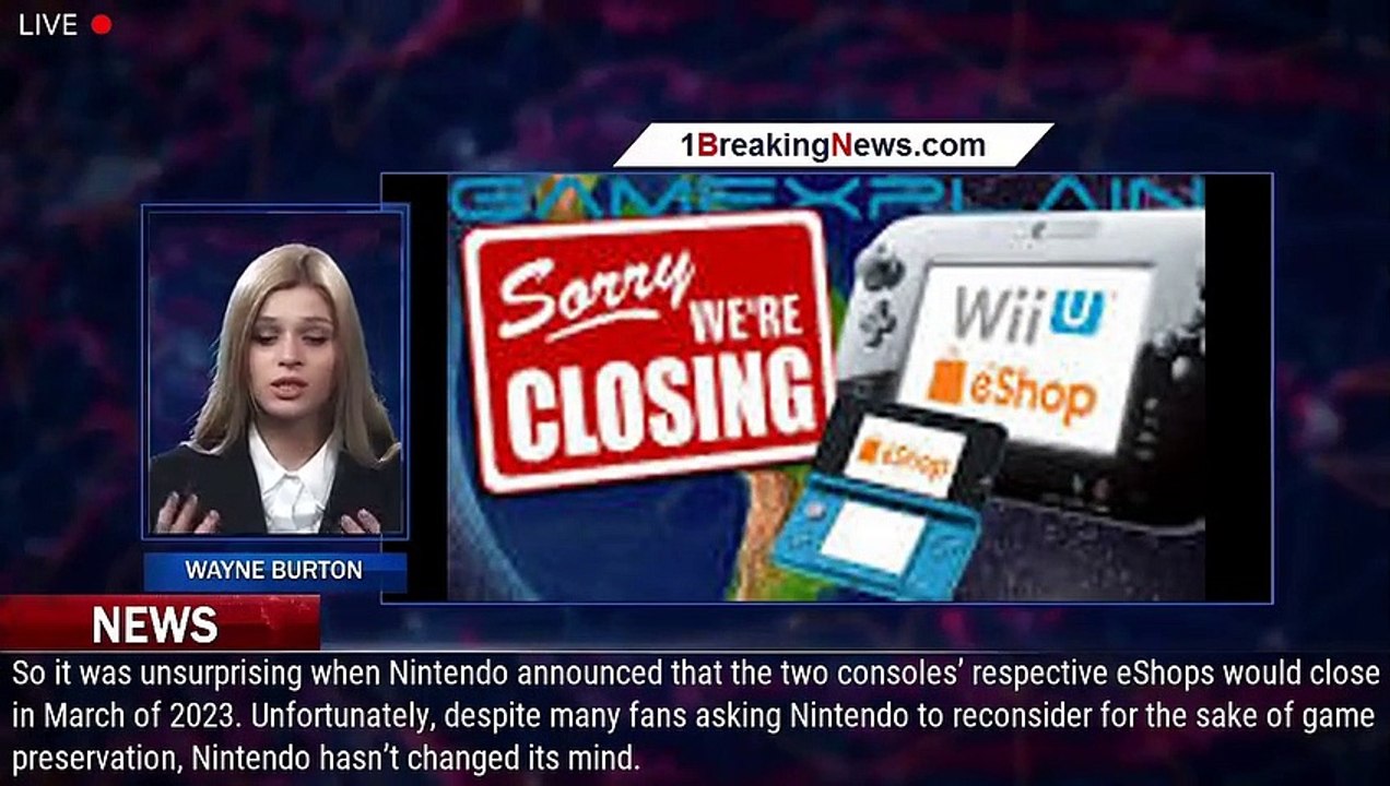 The Wii U And Nintendo 3DS Have An Exact Closing Date
