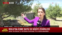 Bolu'da içme suyu 52 kişiyi zehirledi! 10 kişi yoğun bakımda