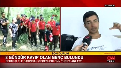 Şehmus Ele başından geçenleri CNN TÜRK'e anlattı