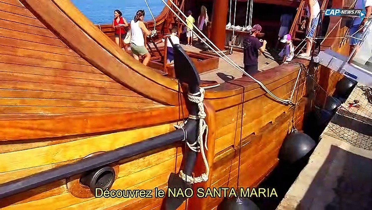 Le NAO SANTA MARIA de passage au Cap d'Agde