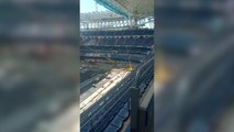Nuevas imágenes del interior del Bernabéu