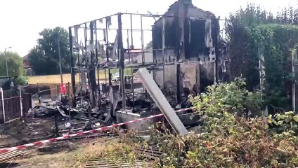 Homes destroyed in Barnsley after record-breaking heatwave