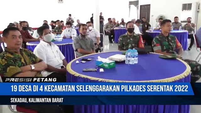 Polres Sekadau Gelar Rakor Lintas Sektoral Jelang Pilkades Serentak Tahun 2022