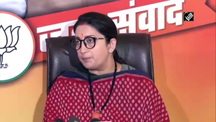 Rahul Gandhi adamant in bringing down productivity of Lok Sabha: Smriti Irani