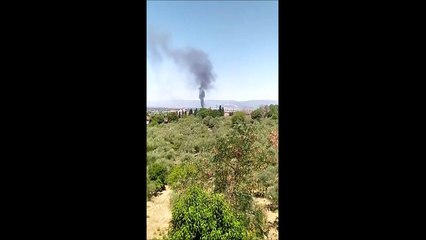 Télécharger la video: Incendio Firenze, la colonna di fumo