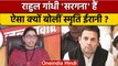 Parliament Session: Smriti Irani ने Rahul Gandhi को सरगना क्यों कहा ? | वनइंडिया हिंदी *Politics