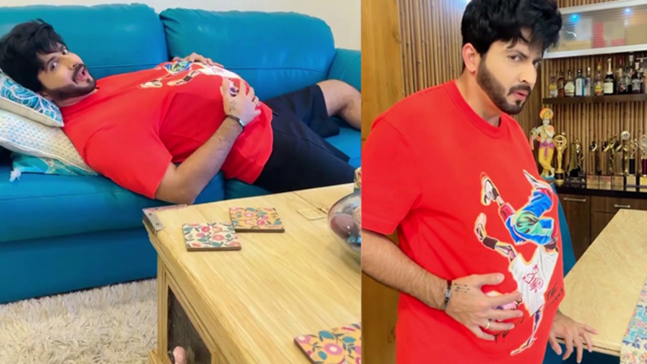 Dheeraj Dhoopar का Pregnant Wife Vinny का Copy करते Funny Video Viral | Boldsky *Entertainment