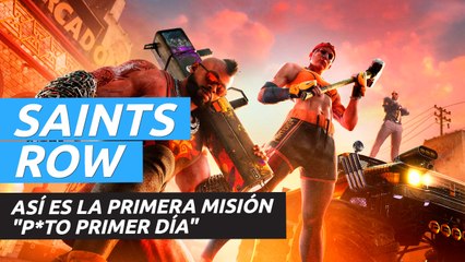 Saints Row (2022): así es la primera misión del juego, "P*to primer día"