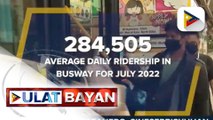 Mga bus consortium sa EDSA busway, pumayag nang magpatupad ng maximum deployment ng 440 buses; LRMC, nakipagkasundo sa private company para sa interconnectivity ng LRT-1 stations at PITX