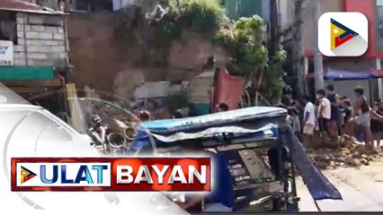 Menor de edad, sugatan sa pagguho ng lupa sa Brgy. Central Signal sa Taguig
