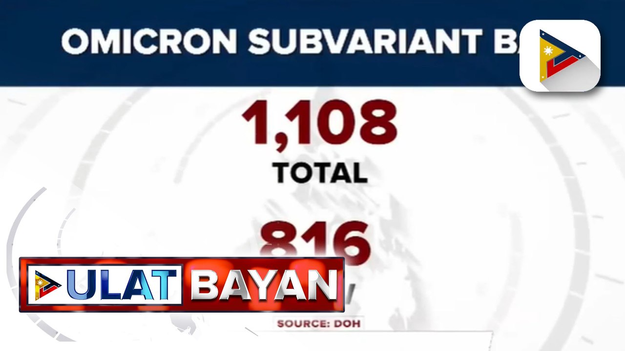 Omicron subvariants, ilan sa mga dahilan ng pagtaas ng COVID-19 cases sa bansa; DOH, ilulunsad ang 'Pinas lakas booster campaign' sa July 26