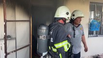Son dakika haberleri: Yangın çıkan ev kullanılamaz hale geldi