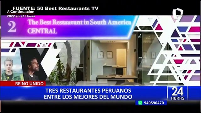 Conoce a los tres restaurantes peruanos reconocidos entre los 50 mejores del mundo