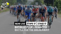 Bataille pour l'échappée / Battle for the breakaway - Étape 17 / Stage 17 - #TDF2022