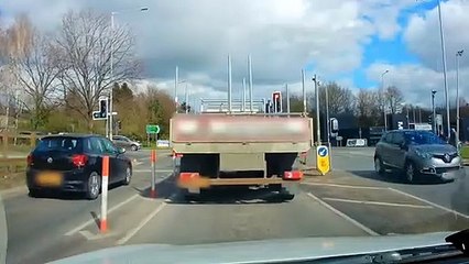 Dangerous drivers caught on dashcam in Lancashire