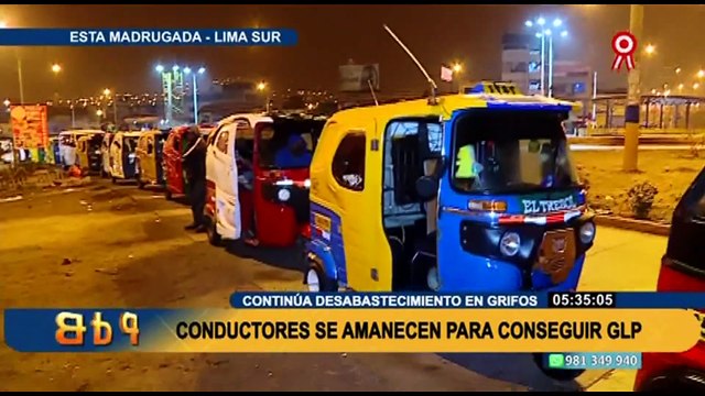 ¡Alerta! Largas colas se registran por desabastecimiento de GLP en grifos de Lima