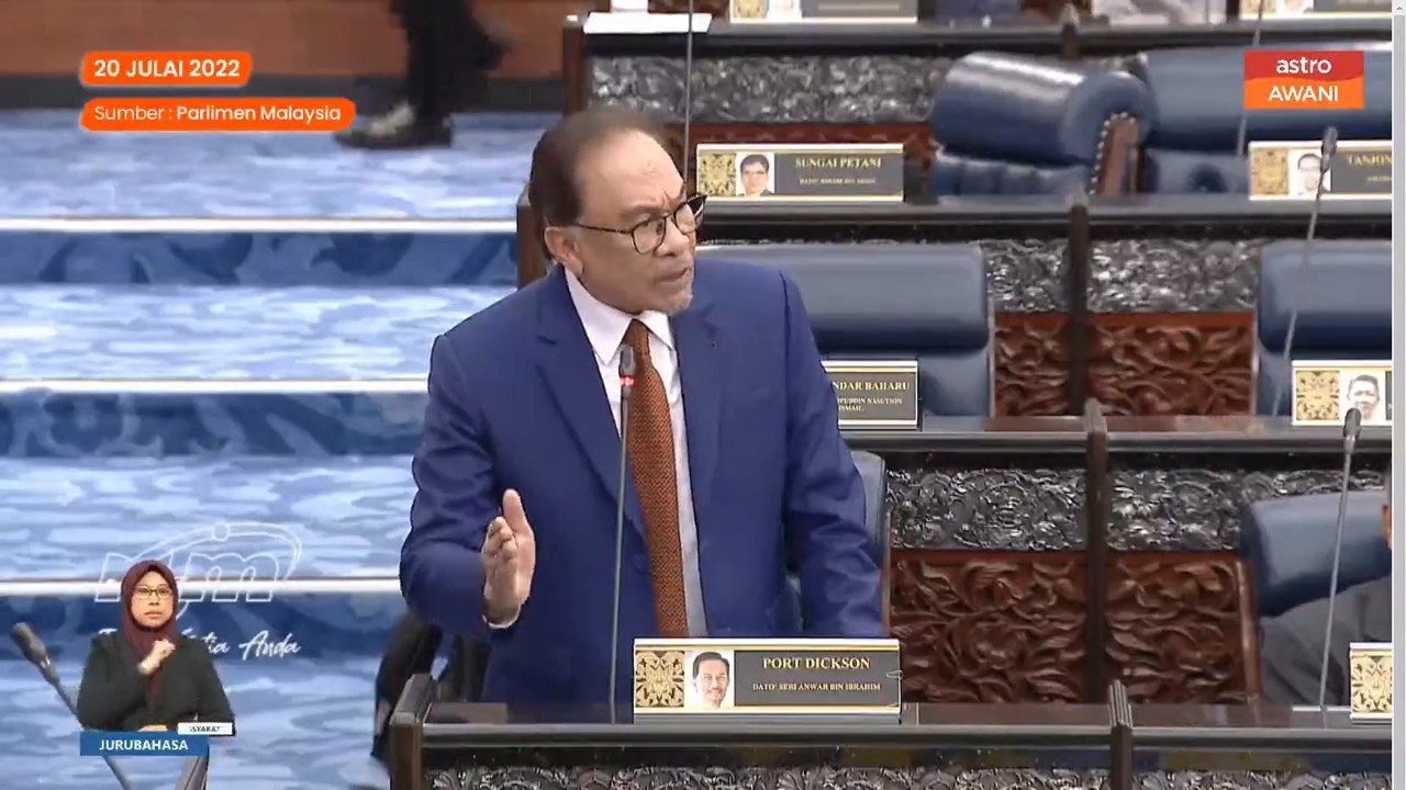 Anwar minta Ahli-ahli Parlimen Sabah bangun sokong usul mengenai tuntutan Sulu