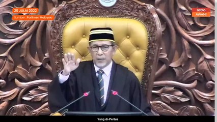 Ahli Parlimen Pasir Salak pula diarah keluar Dewan Rakyat