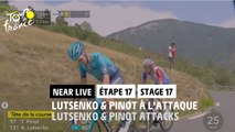 Lutsenko & Pinot à l'attaque / Lutsenko & Pinot attacks - Étape 17 / Stage 17 - #TDF2022