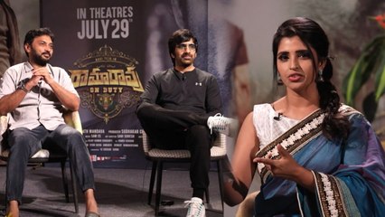 నేను గవర్నమెంట్ ఆఫీసర్ గా చేశాను జీతం అయితే - రవితేజ  *Interview | Telugu OneIndia