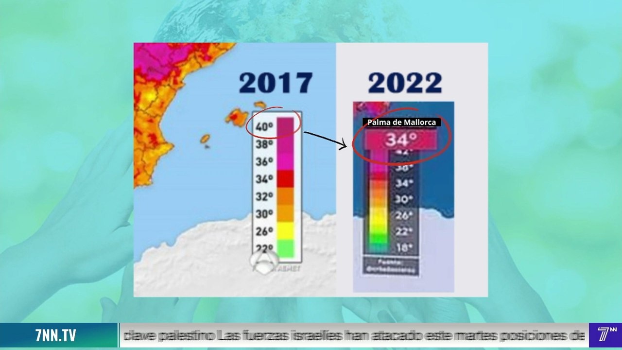 ¿Cambio climático? No: cambio cromático. Así manipulan los grandes medios y el lobbie ecologista los mapas para extender el pánico al calentamiento global