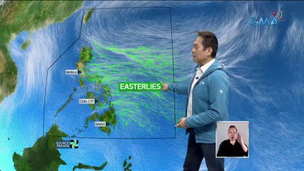 Easterlies, magdadala ng pag-ulan sa silang bahagi ng bansa | 24 Oras