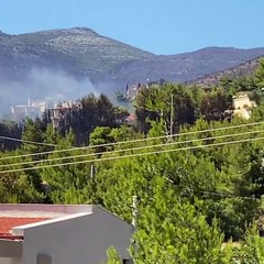 Σταύρος Νικολαΐδης: Αναζωπύρωση της πυρκαγιάς στη Διώνη Αττικής!