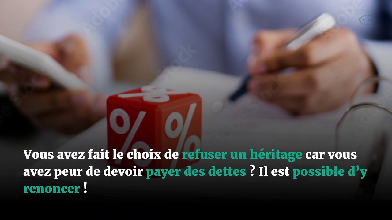 Refuser Un Héritage Démarche – Refus Héritage Avant Décès – AQNY