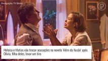Reta final da novela 'Além da Ilusão': Heloísa e Matias trocam provocações após Olívia levar tiro