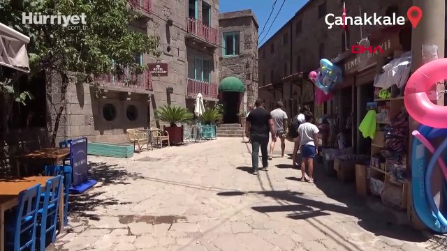 Assos Antik Limanı'ndaki tesisler açıldı