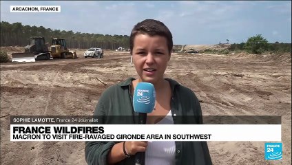 France wildfires: A 'firewall' to protect the Dune du Pilat