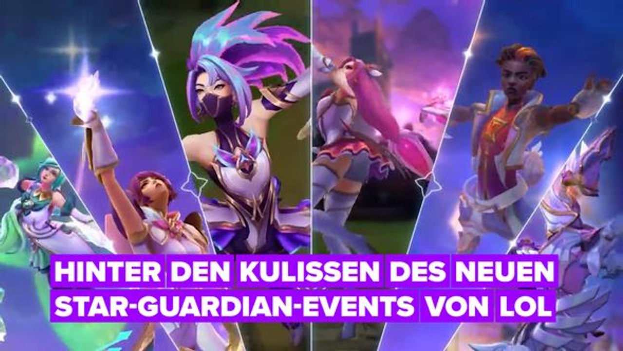 Hinter den kulissen des star guardian-events von league of legends