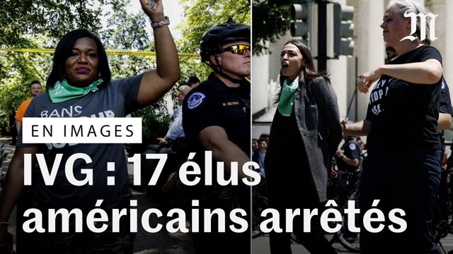 Droit à l’avortement : Alexandria Ocasio-Cortez et d’autres parlementaires arrêtés lors d’une manifestation à Washington