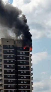 North Woolwich fire by London City Airport. Credit: Stevo