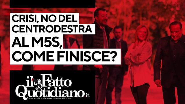 Crisi, no del centrodestra al M5S. Come finisce? Segui la diretta con Peter Gomez