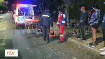 Motociclista chocó con un árbol y quedó gravemente herido