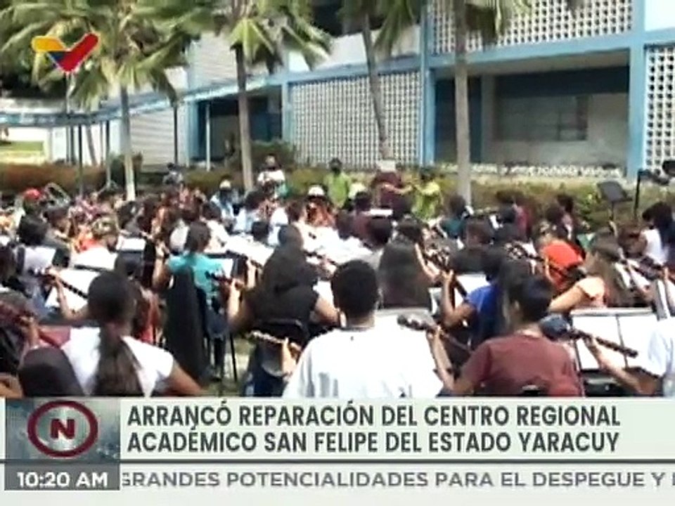 Yaracuy | Gobierno Bolivariano comienza la recuperación del Centro Regional Académico de San Felipe