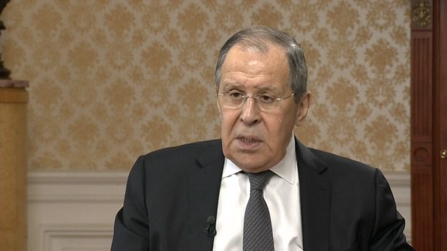 La Russie ne se concentre plus «seulement» sur l'est de l'Ukraine, déclare Sergueï Lavrov