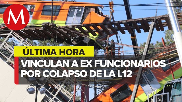Vinculan a proceso a ocho ex funcionarios por desplome de L12 del Metro de CdMx