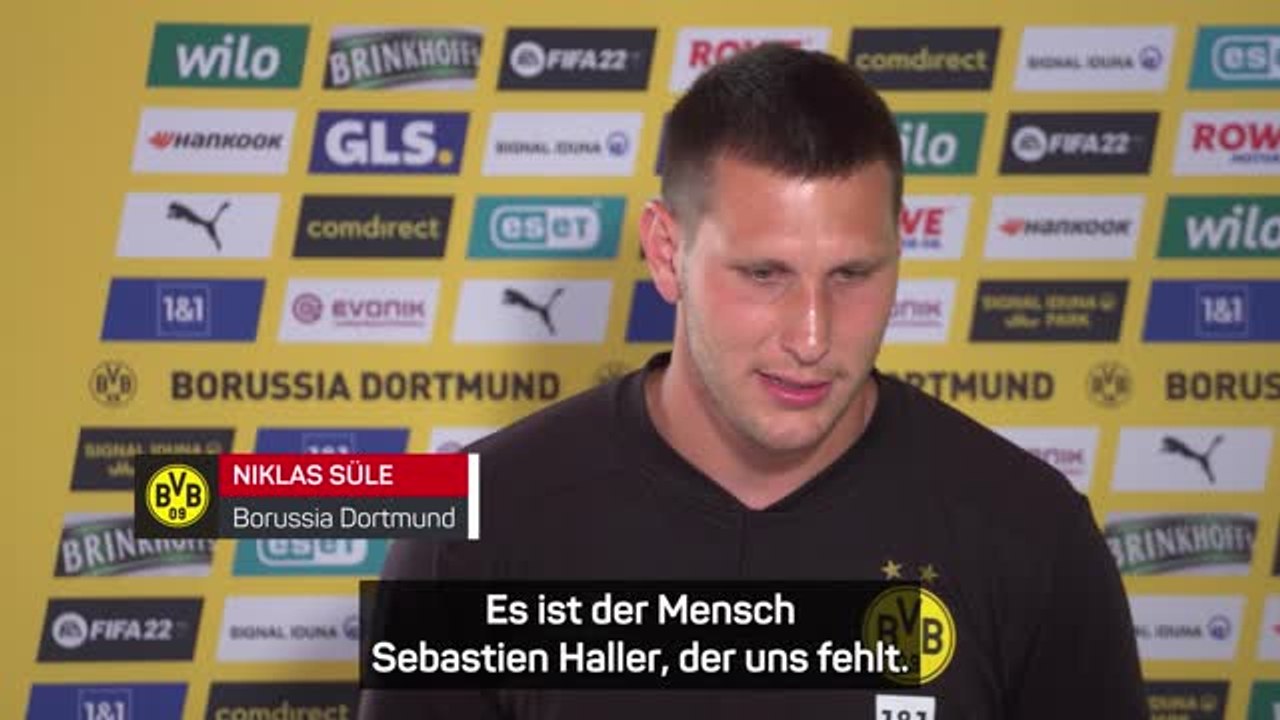 Süle: “uns fehlt der mensch sebastien haller”