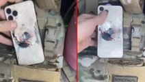 Ukrayna-Rusya savaşında kurşunların hedefi olan askeri cebindeki telefon kurtardı