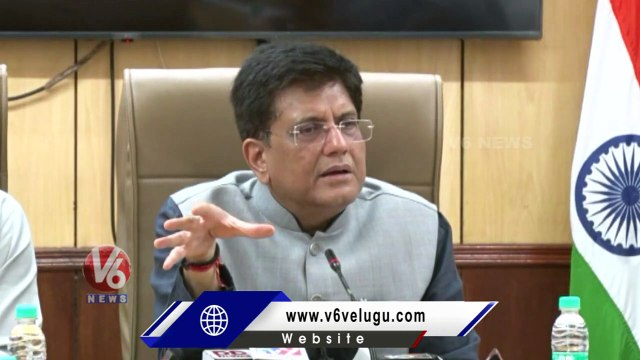 Union Minister Piyush Goyal Fires On CM KCR Over Comments On PM Modi | V6 News (1)
